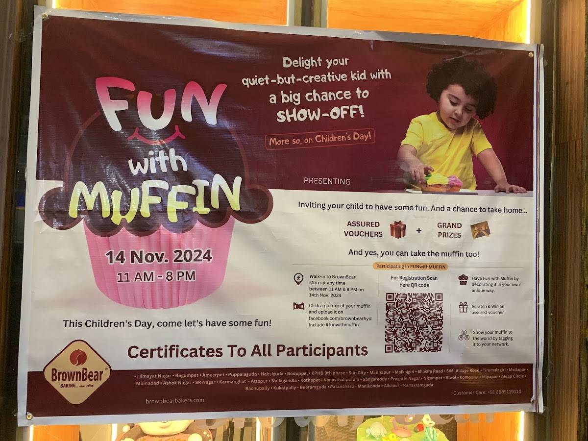 Brown Bear Bakers - Malkajgiri menu