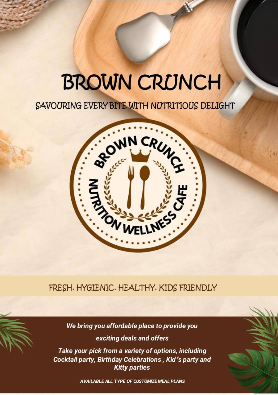 Brown Crunch menu
