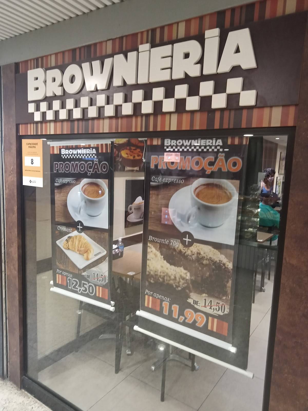 Brownieria cardápio
