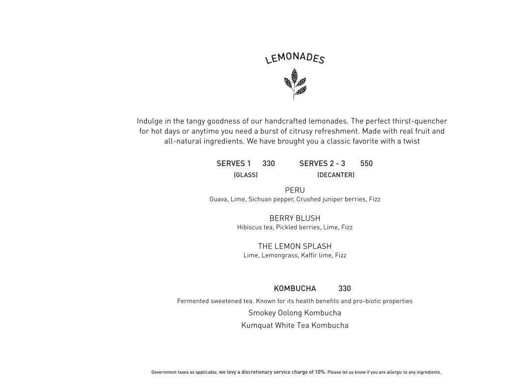 Burma Burma Restaurant & Tea Room menu