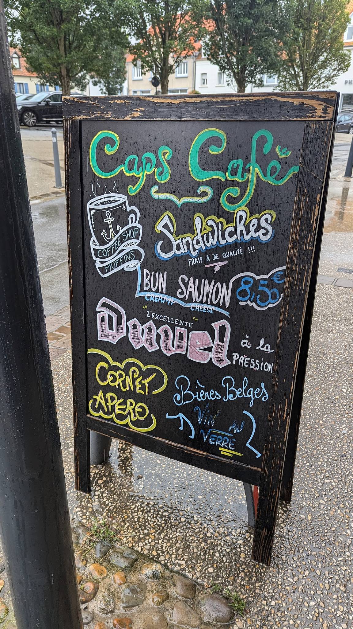 Menu de Capscafé