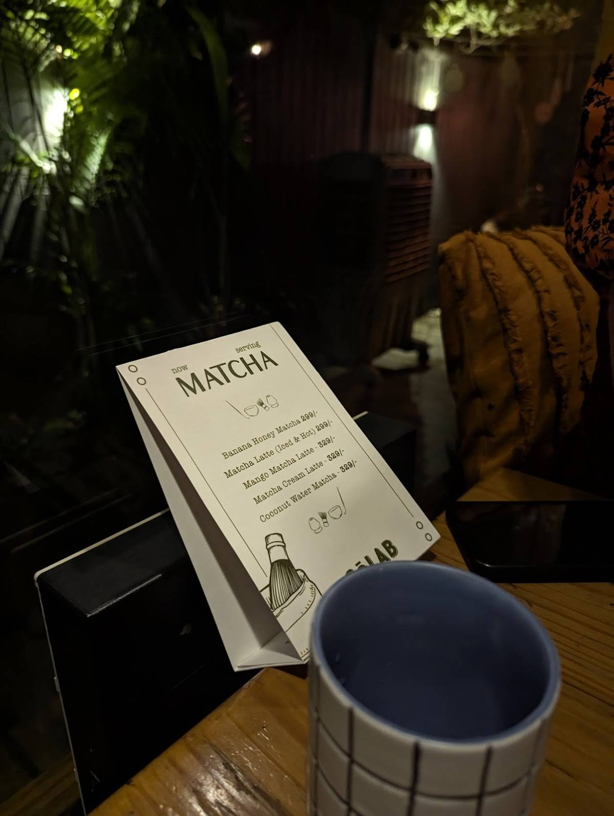 COLAB Coffee Calcutta menu