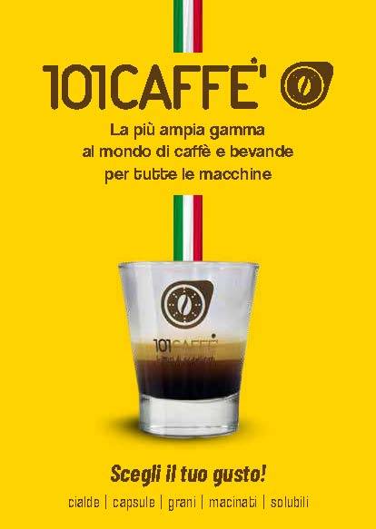 Menu di 101 caffè 