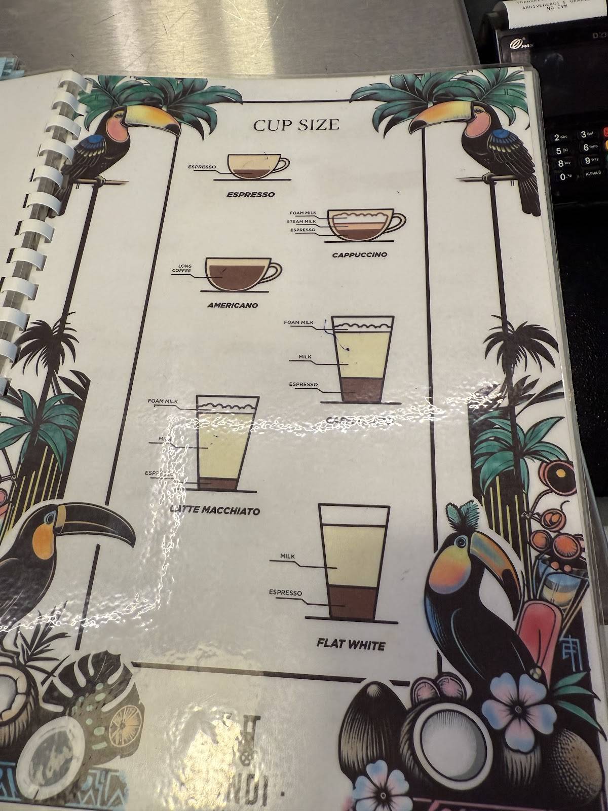 Menu de Coffee Shop Fondi