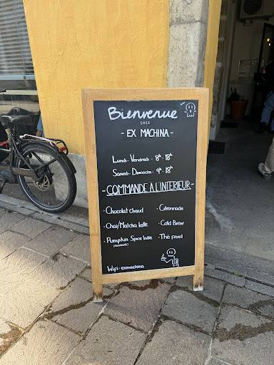 Menu di Café Ex Machina 
