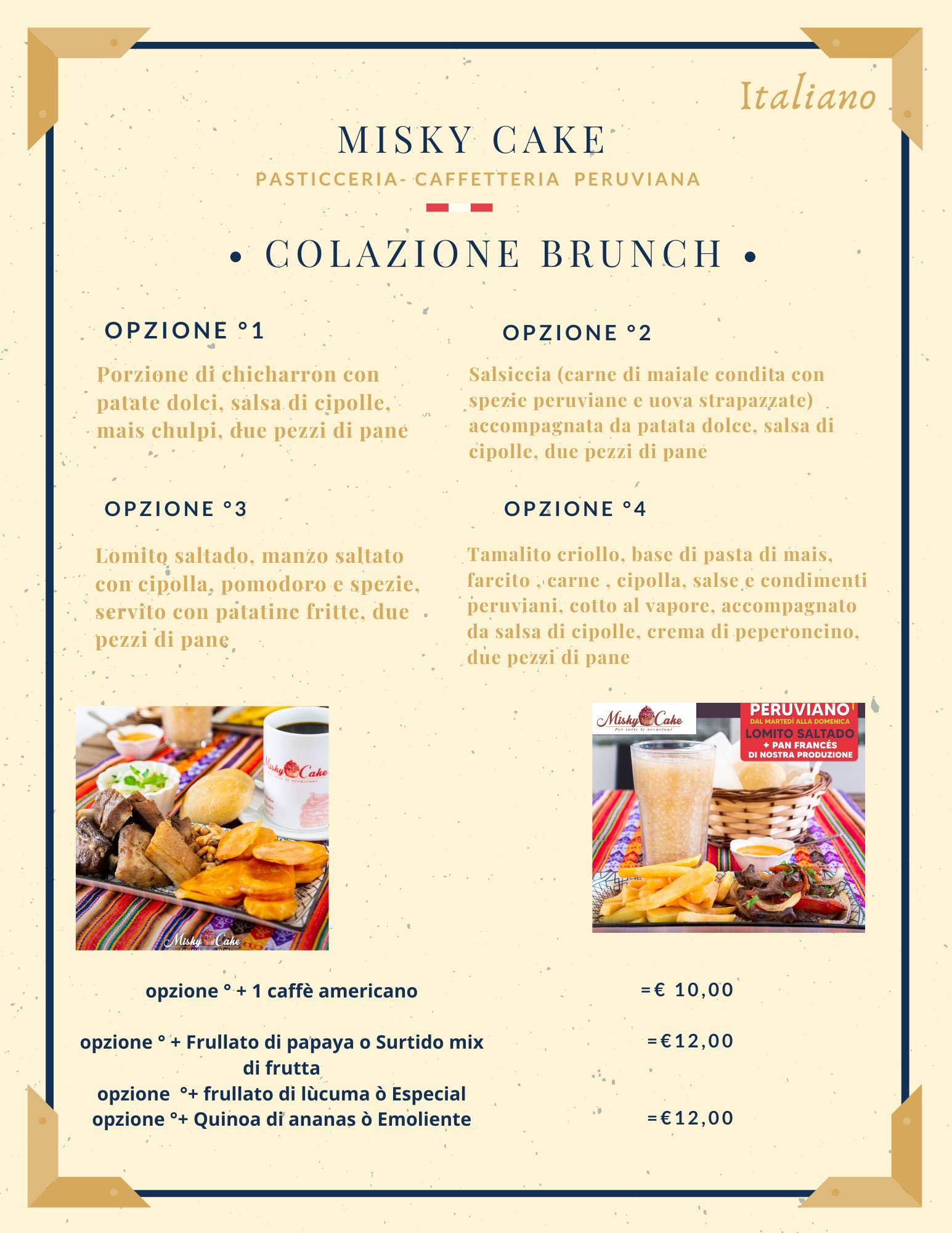 Menu di Misky Cake 