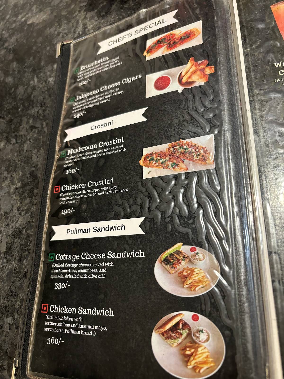 Café PETER menu