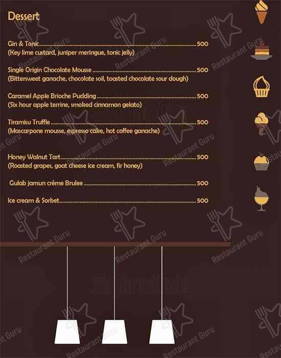Café Pluck - Pullman New Delhi Aerocity menu