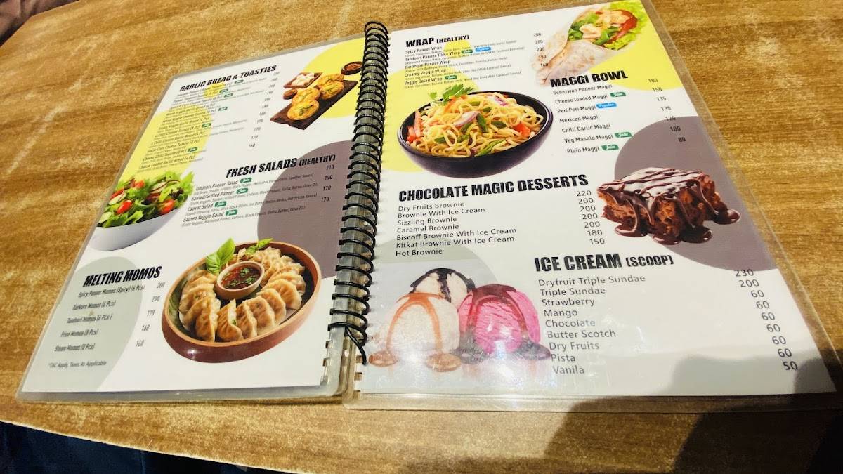 Pokket Cafe-Atria menu