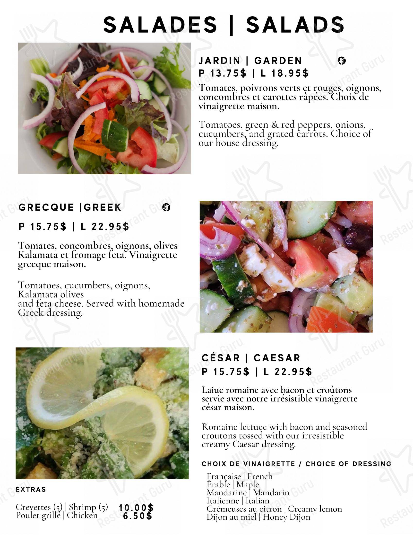 Cafe Rouge dans Bedford - Menu