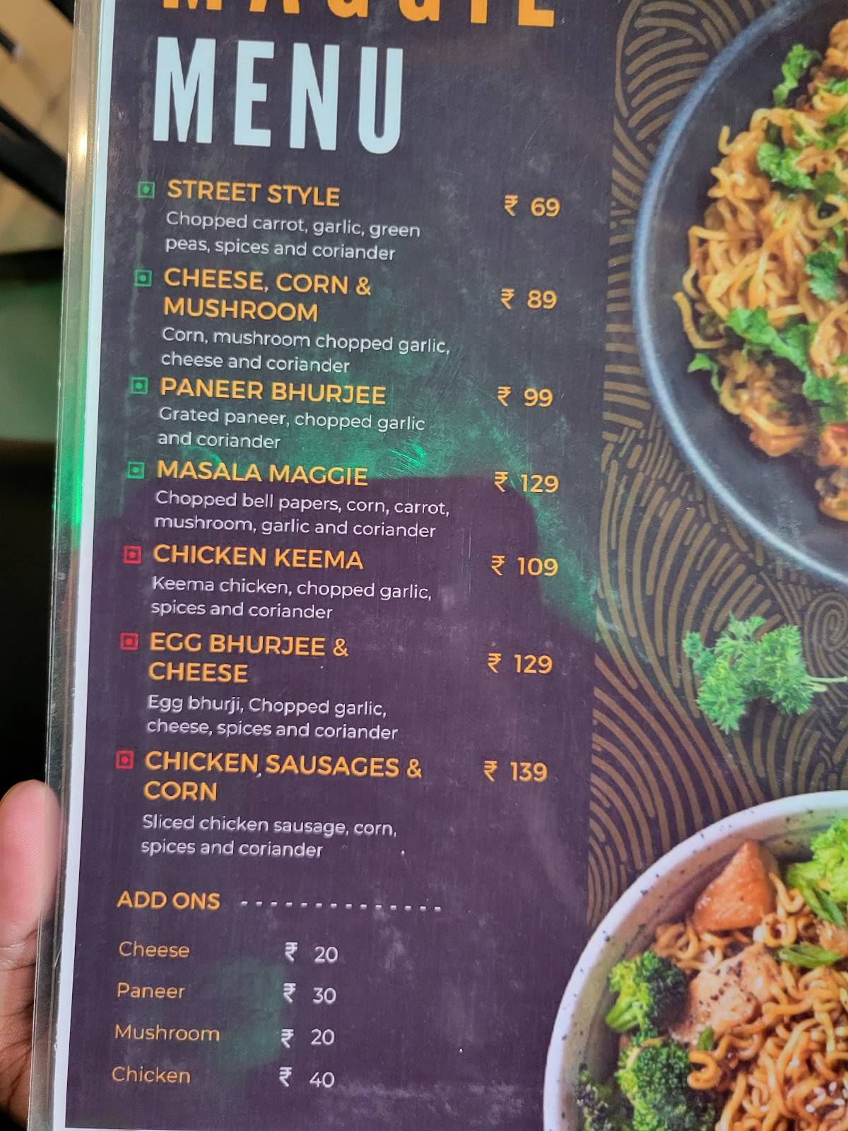 Cafe Tatva Berhampur menu