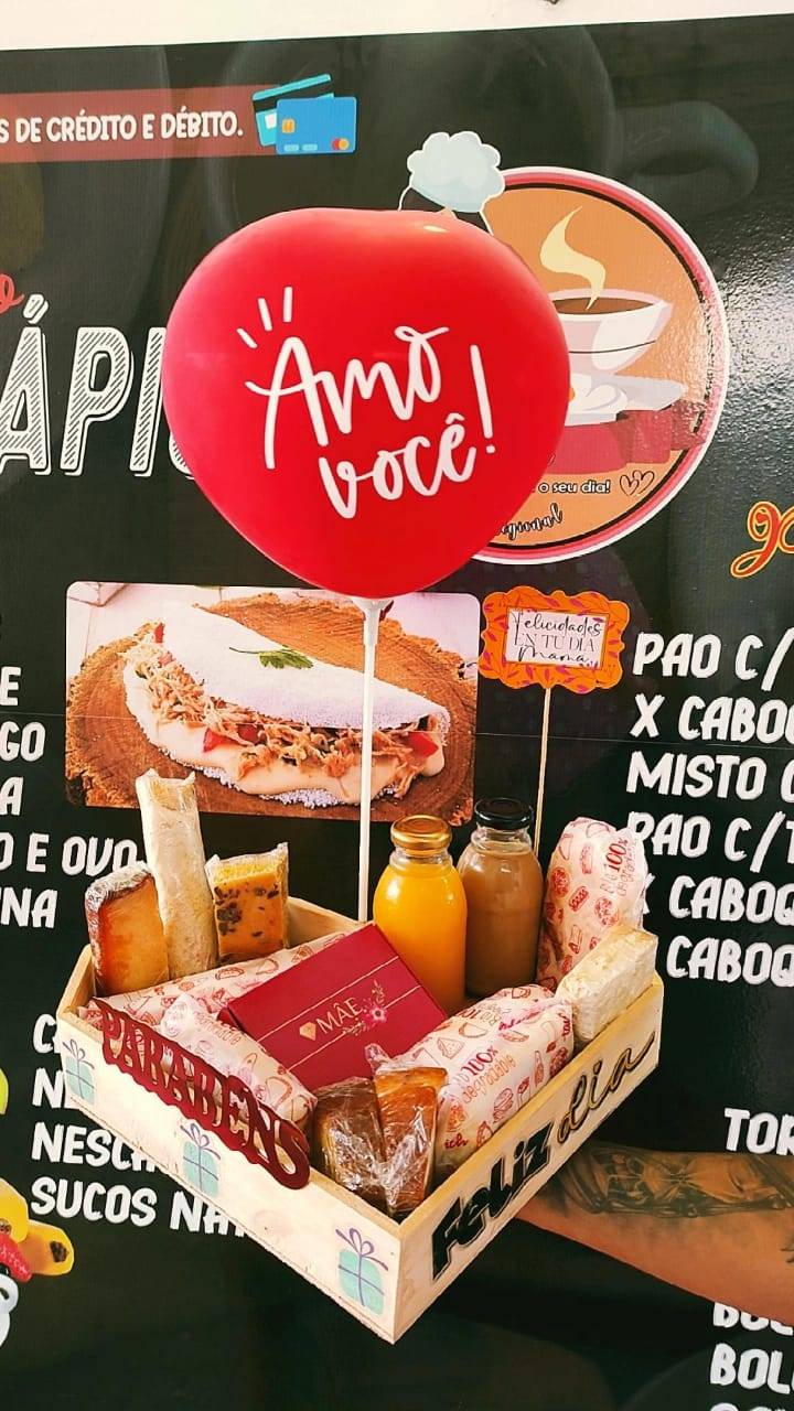Café da Gracinda cardápio