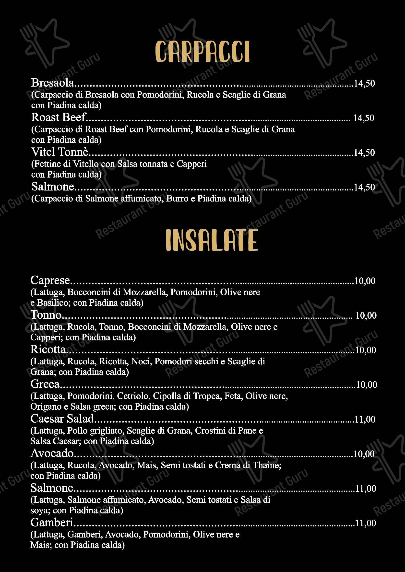 Menu di Café Del Market 43 - Menu