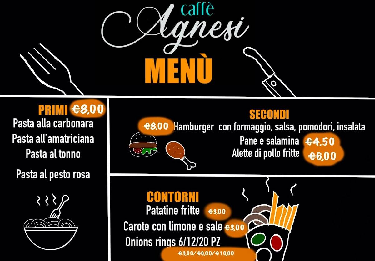 Menu di Caffè Agnesi 