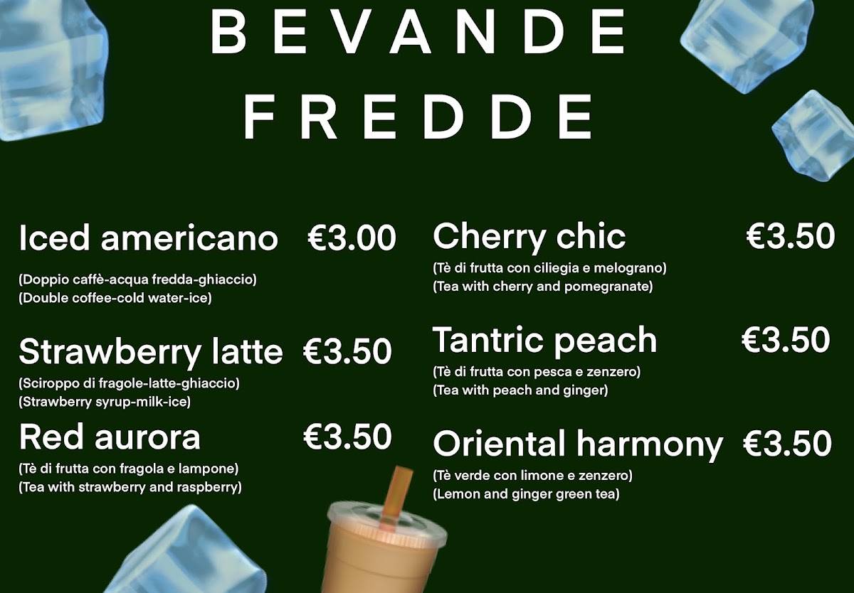 Menu di Caffè Agnesi 