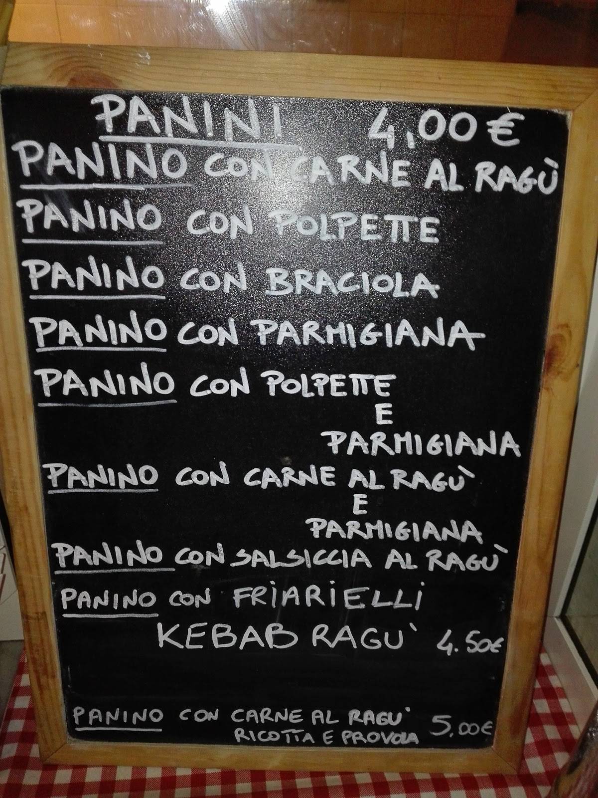 Menu di Caffè Spaccanapoli Sas 
