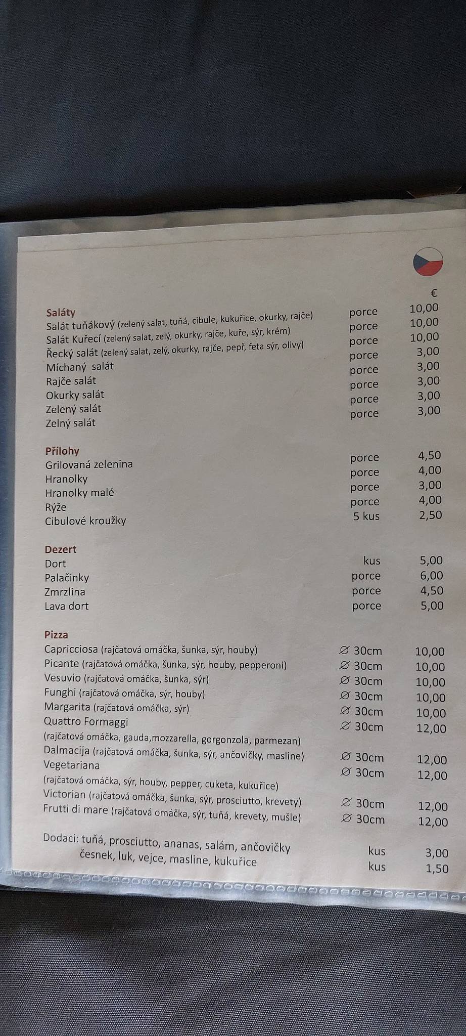 Menu di Caffe-bar Bistro Rećina 