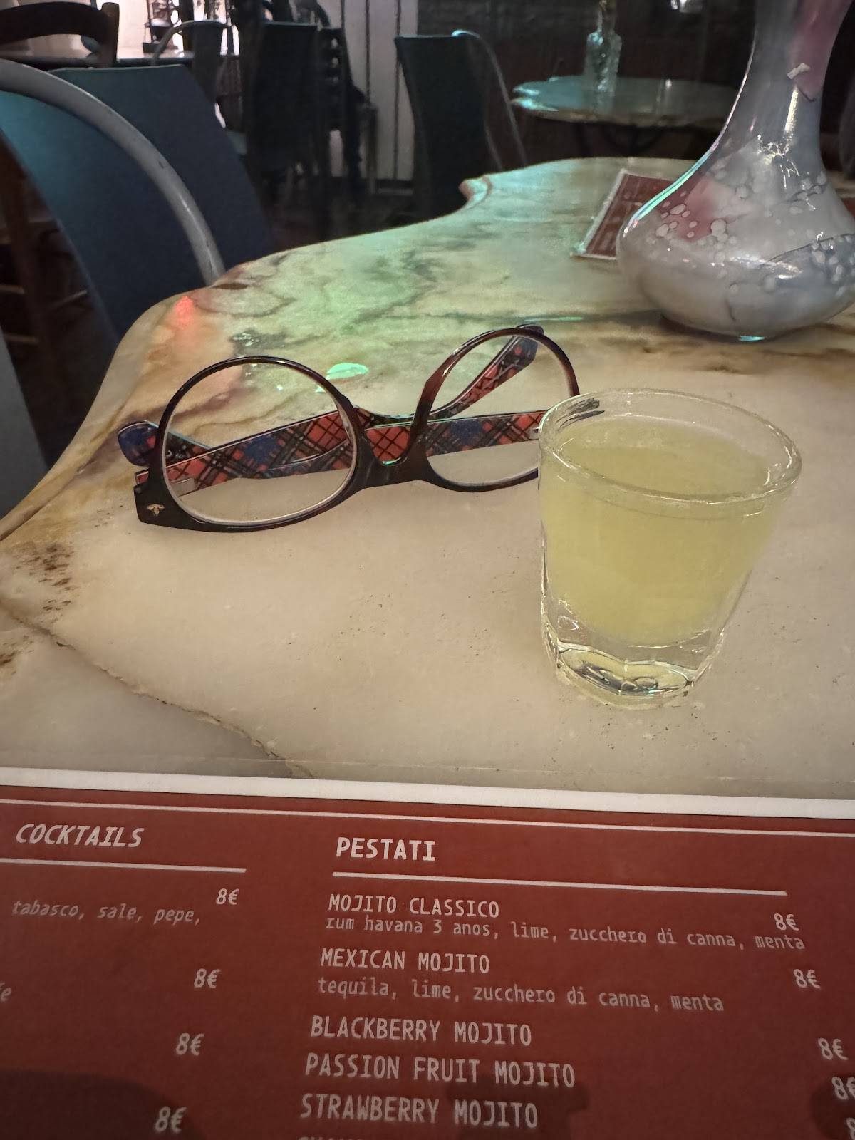 Menu de Caffé del Cinque