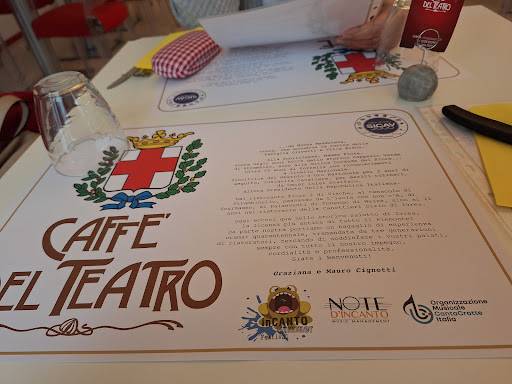 Menu di Caffè del Teatro 