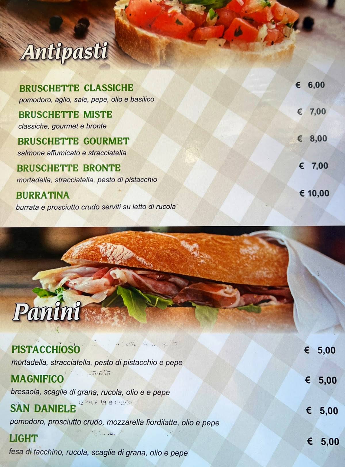 Menu di Kiwi beach 