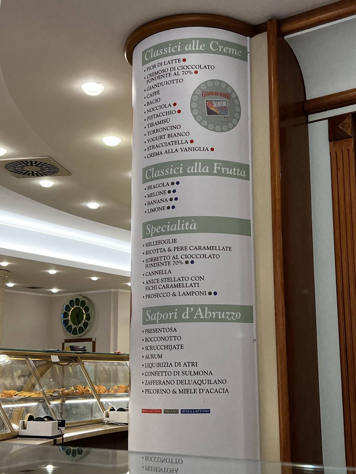 Menu di Caprice Fabrizio Camplone 