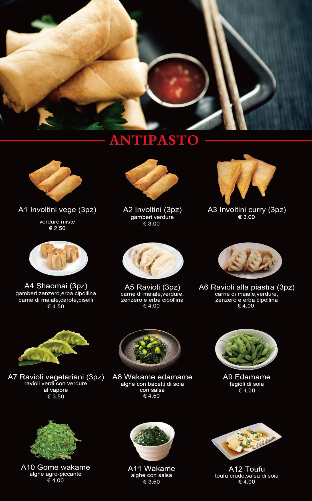 Menu di King Sushi 