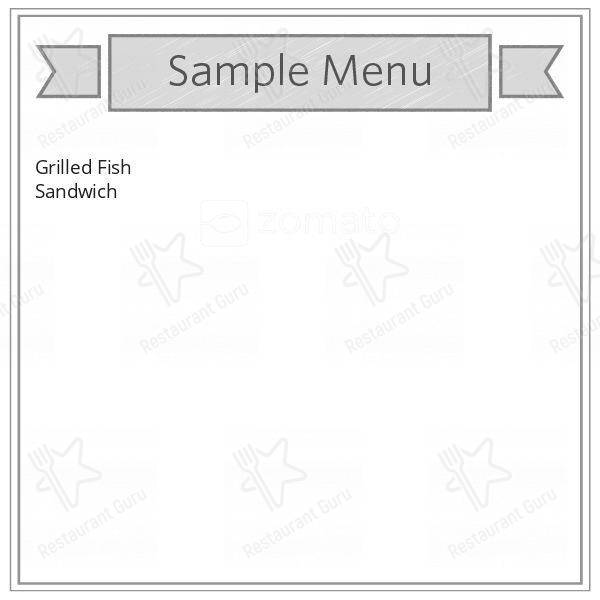Casa Blanca menu