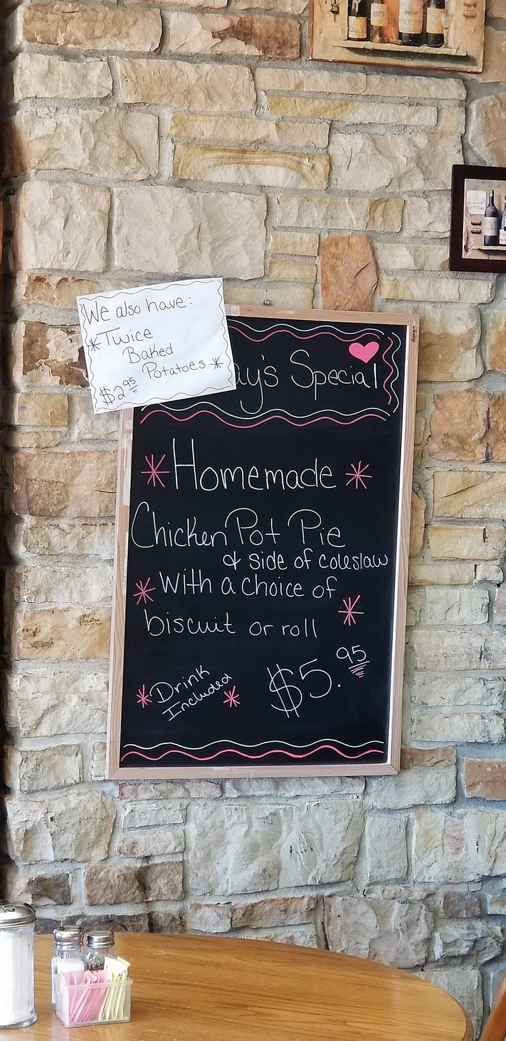 Menu at Cave-In-Rock State Park Restaurant, Cave-In-Rock
