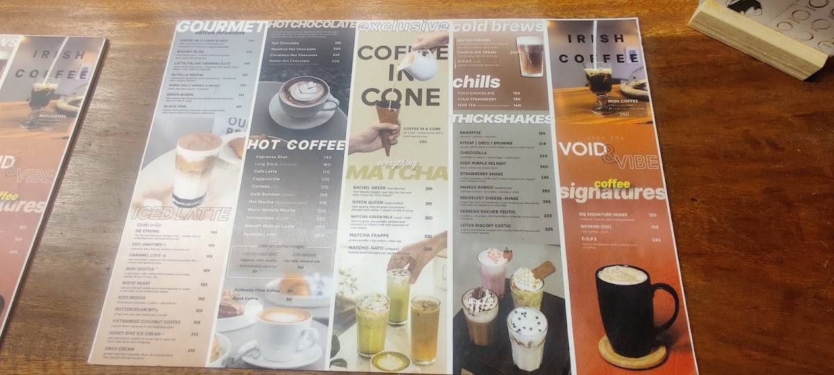Double Quotes Coffee Space Dine In 4th Main Road Anna Nagar menu