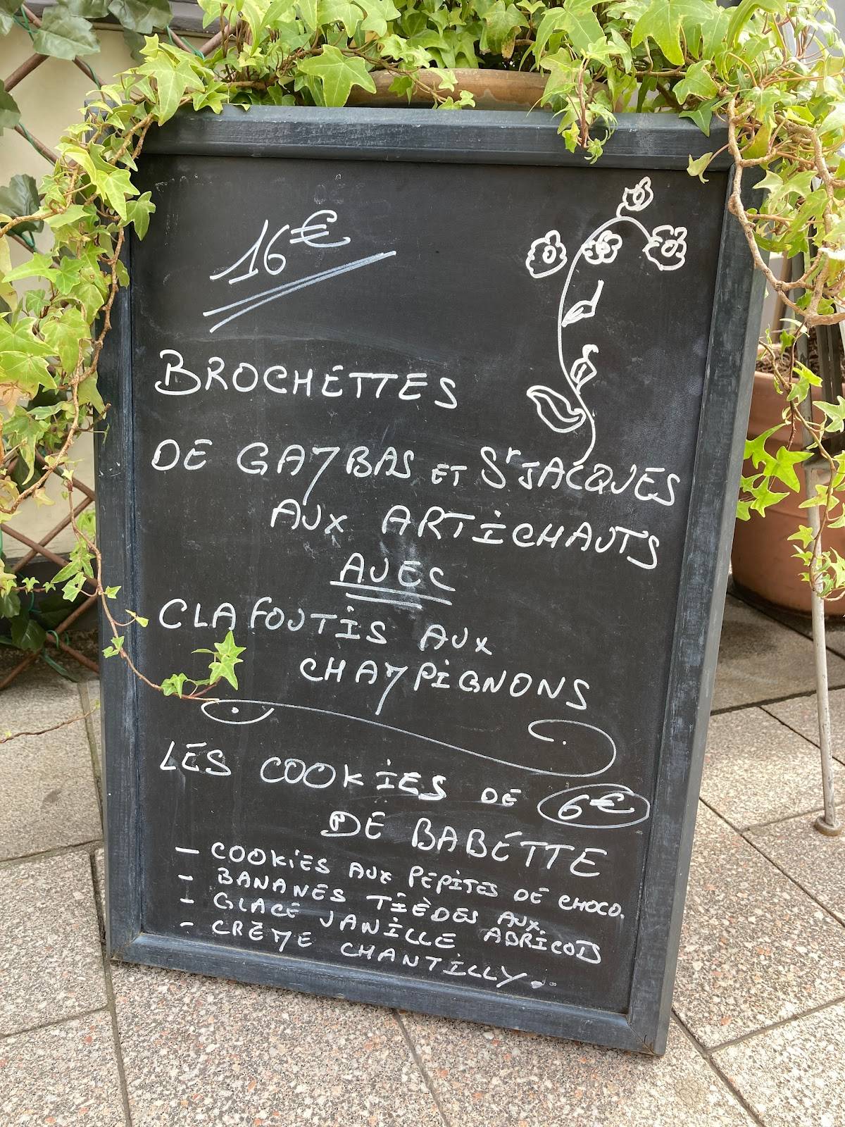 Menu de Chez Loic