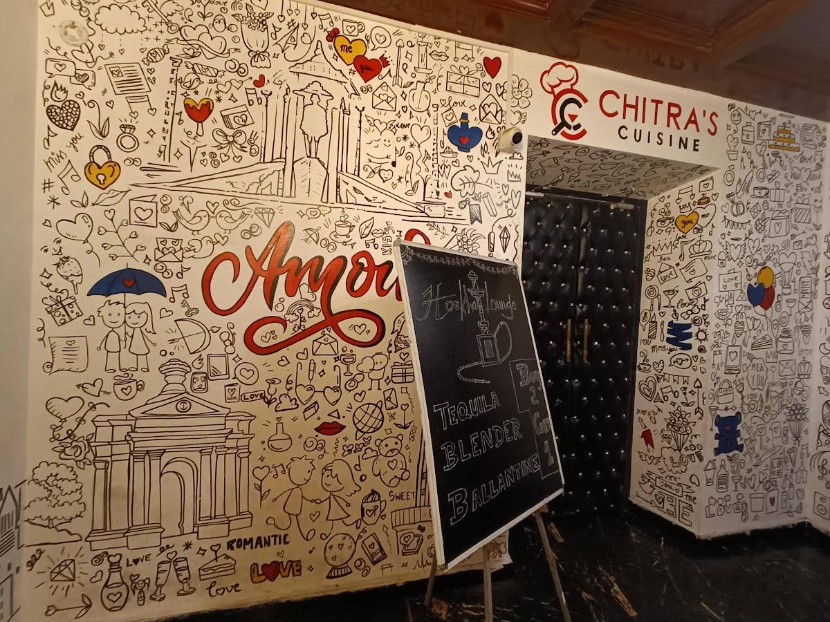 Chitra's Caf'e menu