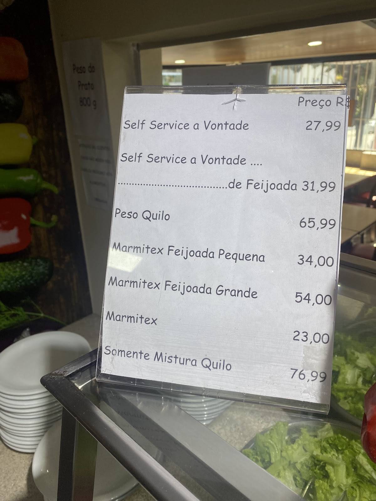 Chokantes Restaurante cardápio