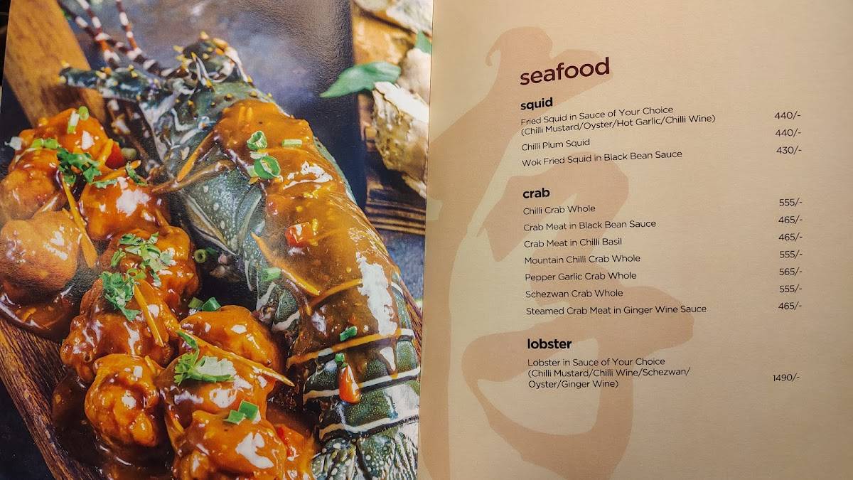 Chowman (Koramangala) menu