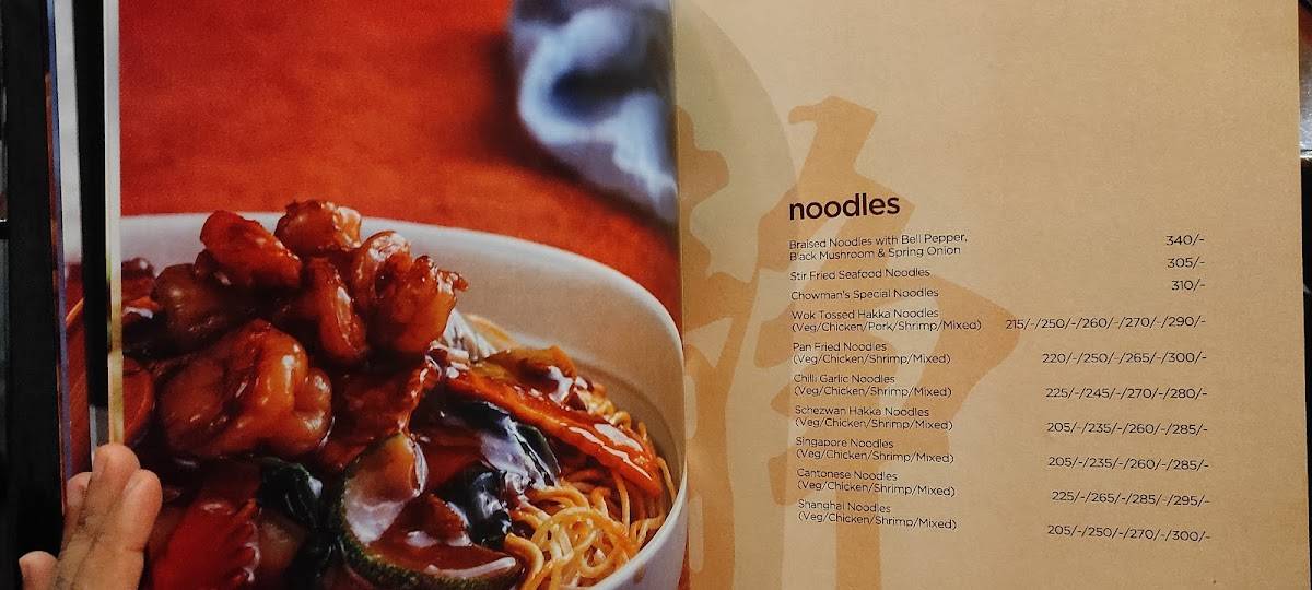 Chowman (Kukatpally) menu