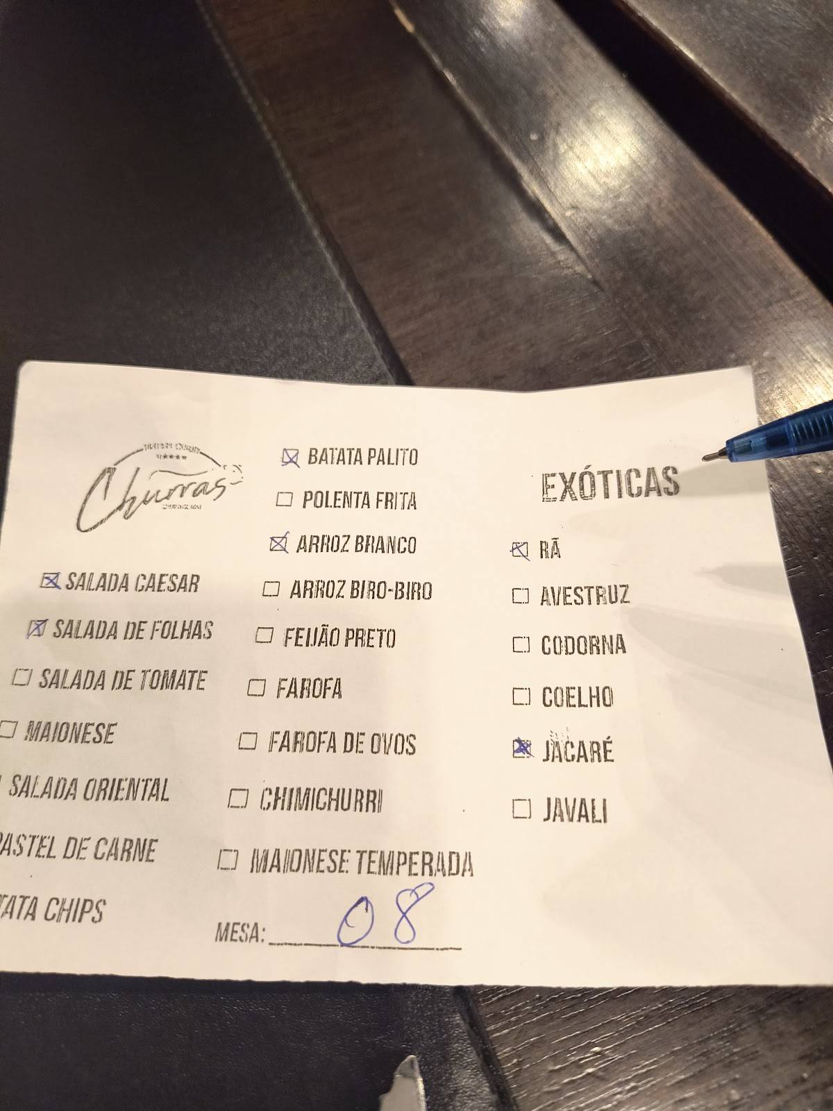 Churrascaria Churras Carnes E Eventos cardápio