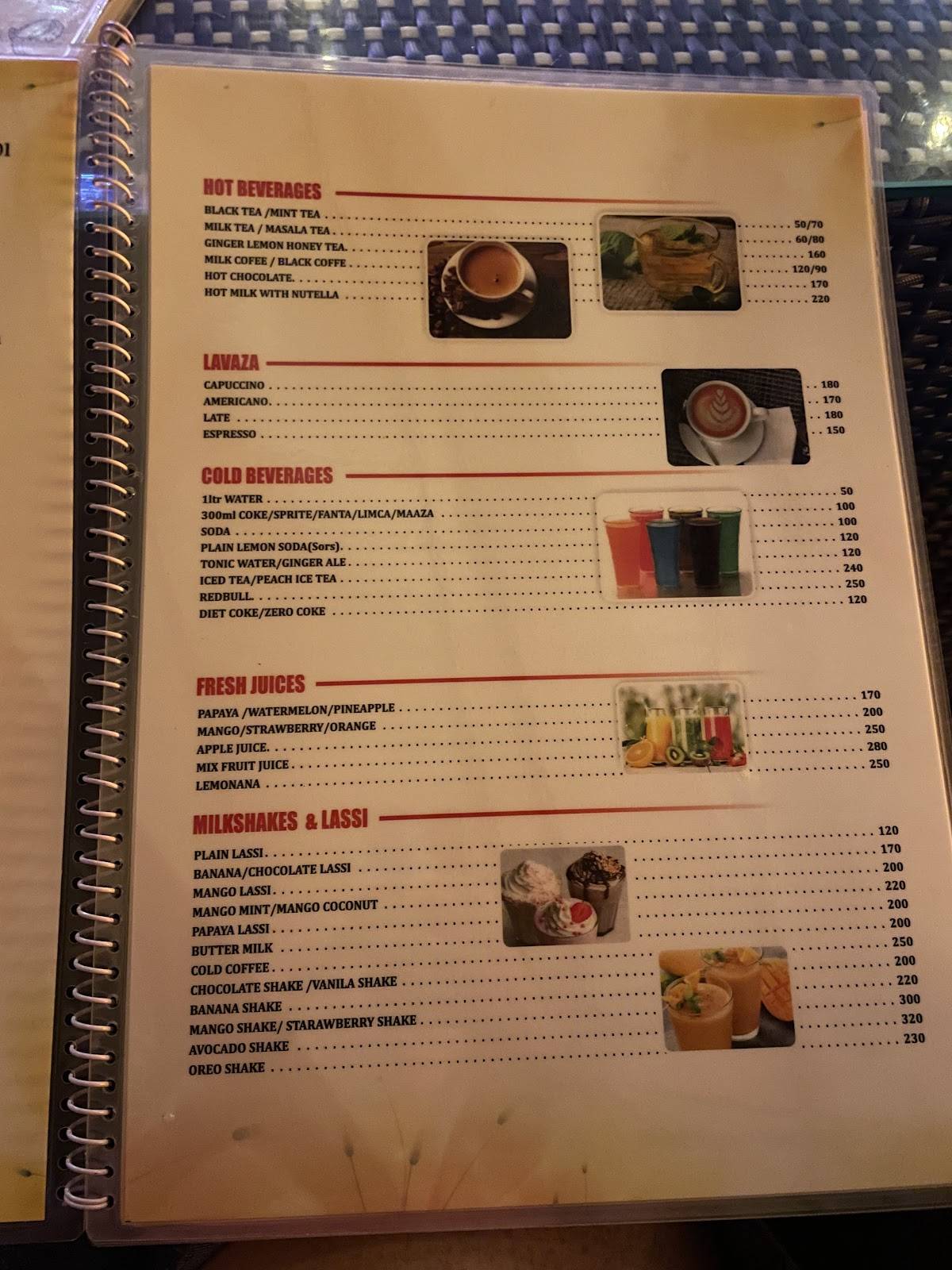 Koleso 24/7 Lounge & Bar menu