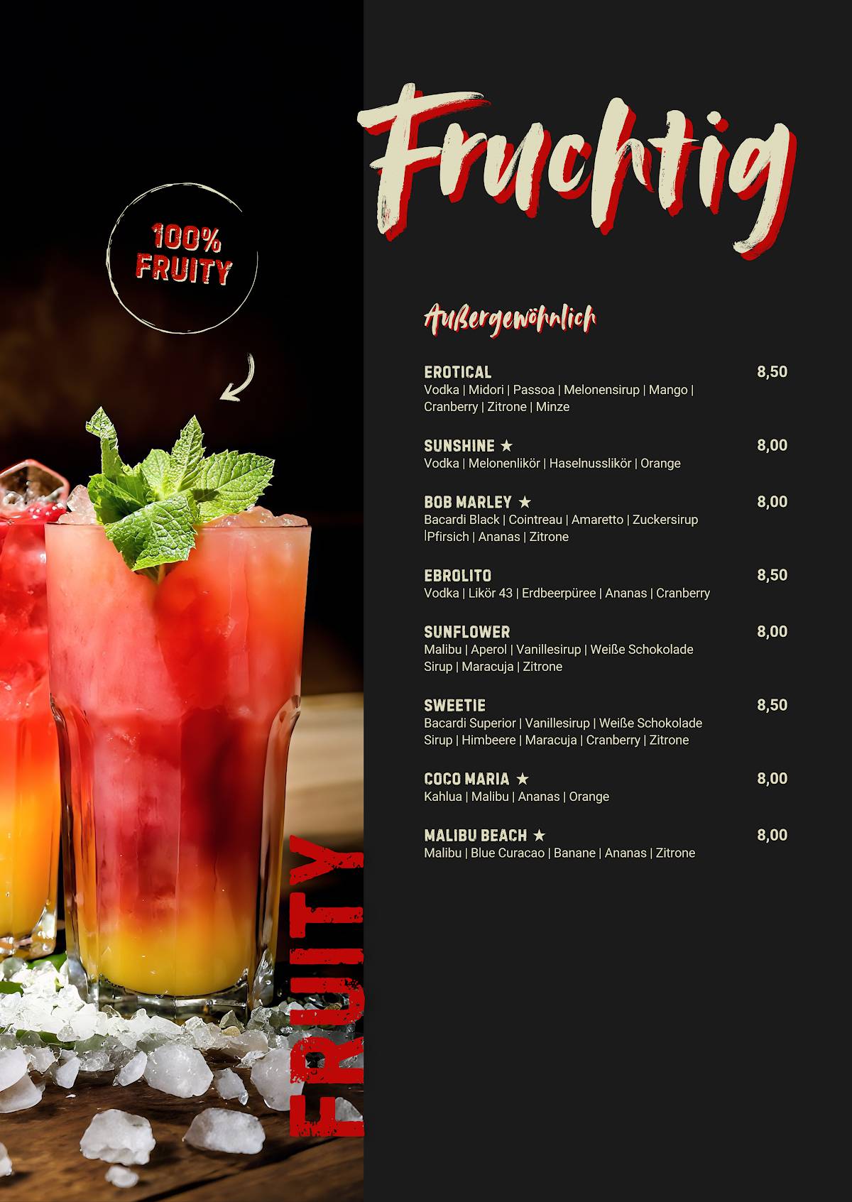 Menu de Vellini Köln