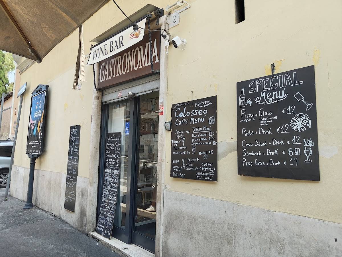 Menu di Colosseo Cafè 