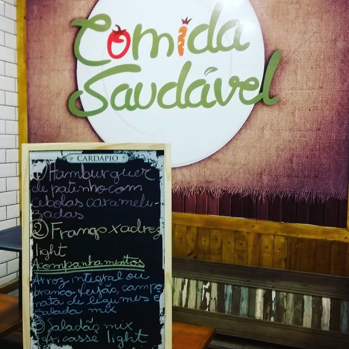 Comida Saudável Delivery cardápio