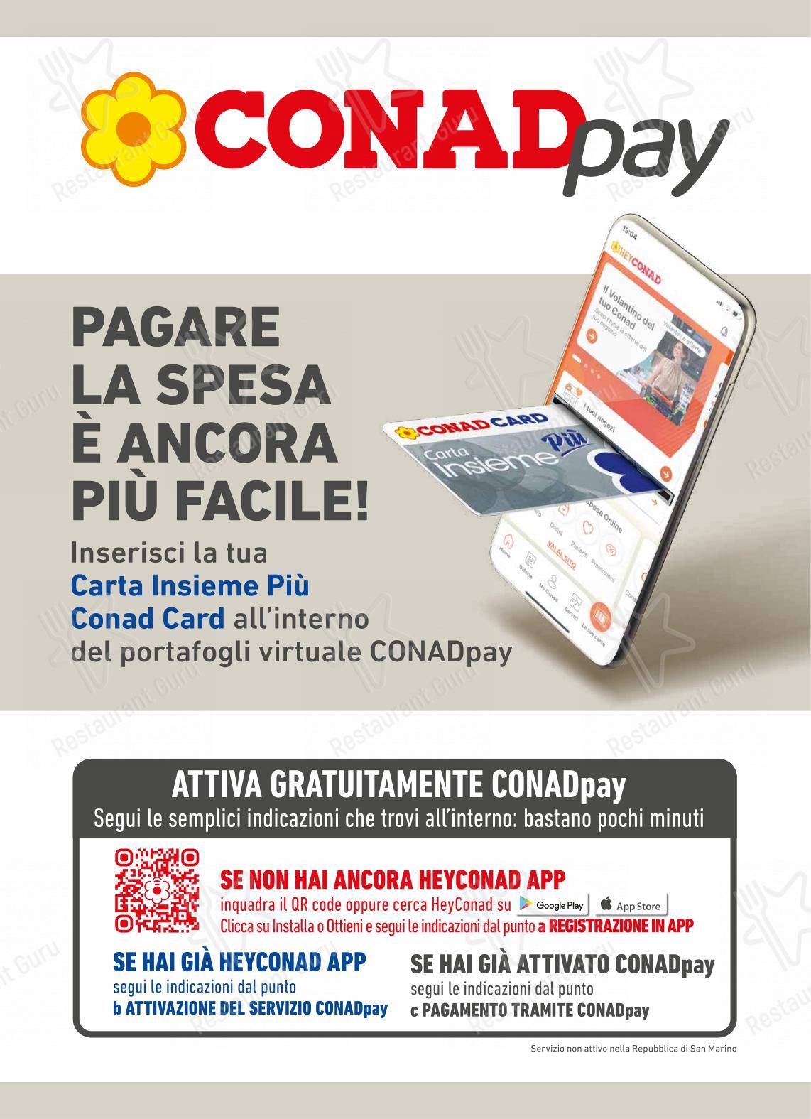 Menu di CONAD CITY - Menu