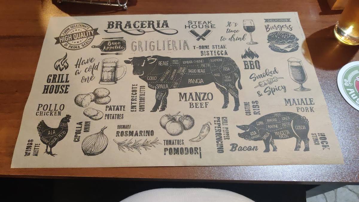 Menu di Cook Risto-Pub Formia 