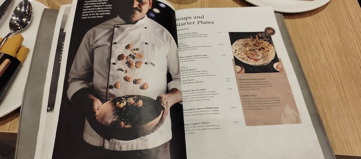 Copper Chimney, Viman Nagar menu