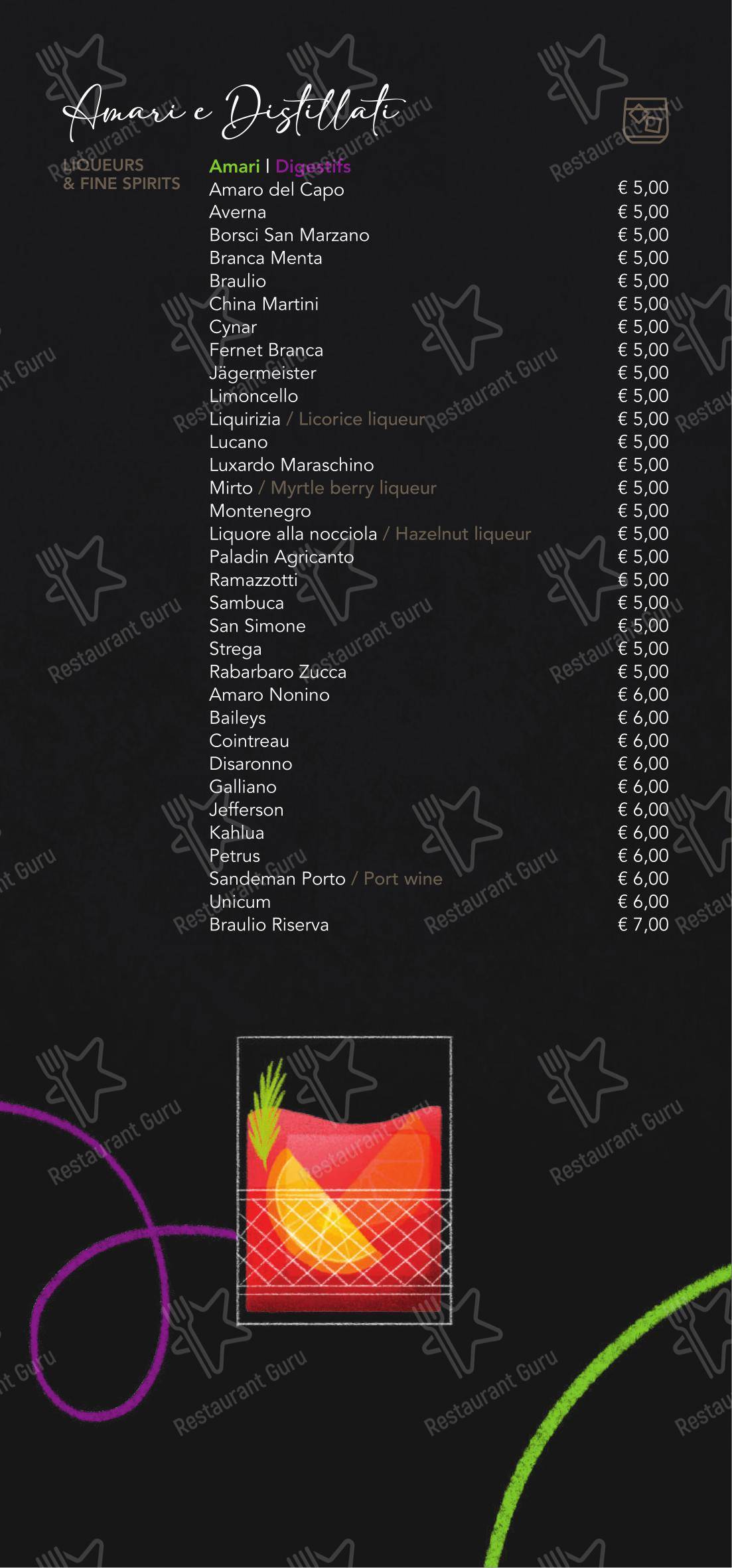 Основное меню per Ristorante Corso Como 52 ristorante