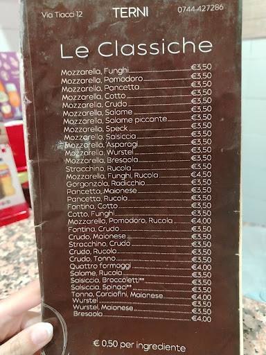 Menu di Crepesmania 