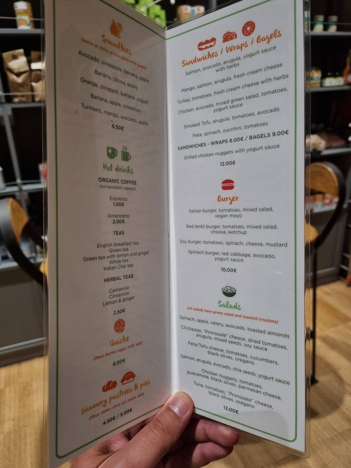 Menu di Crispy – Bio Market 