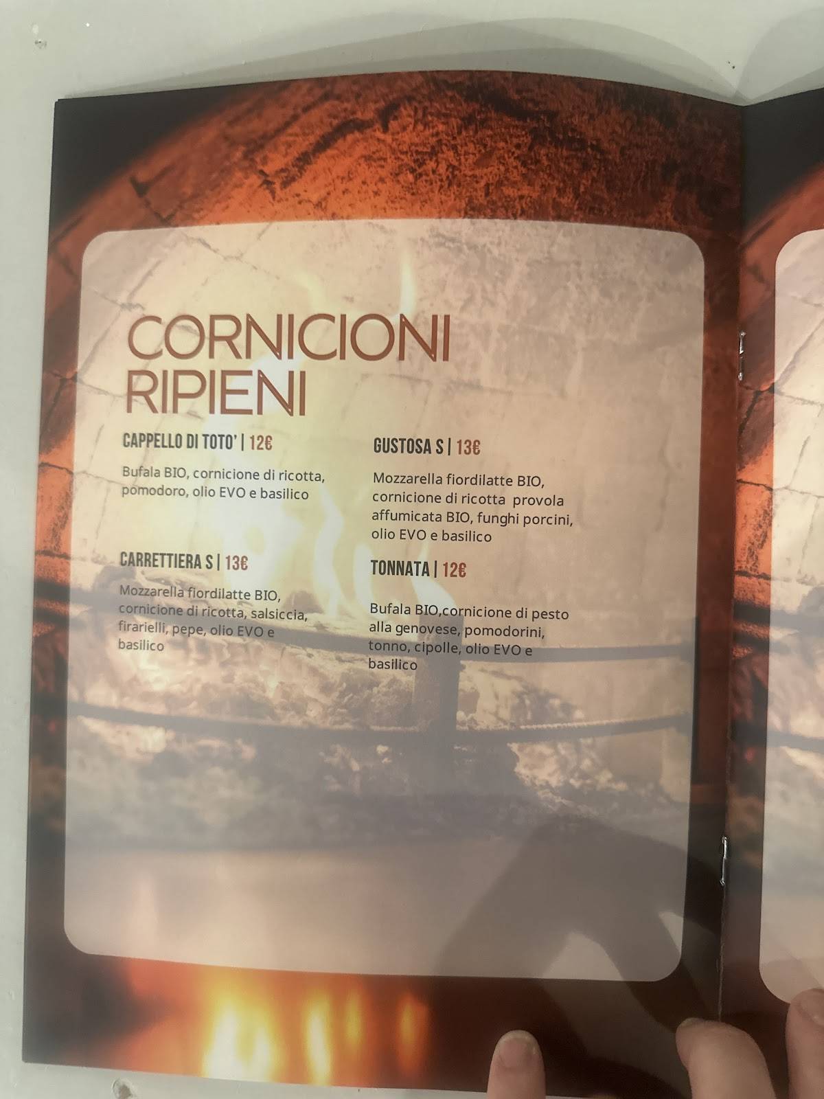 Menu di Croce Bianca 