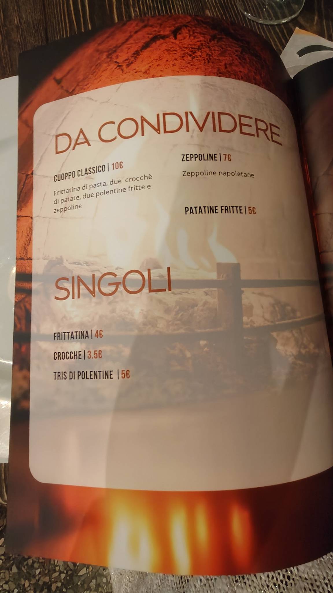 Menu di Croce Bianca 