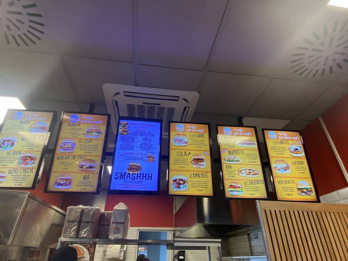 Menu di Vizio - Panini Doc 