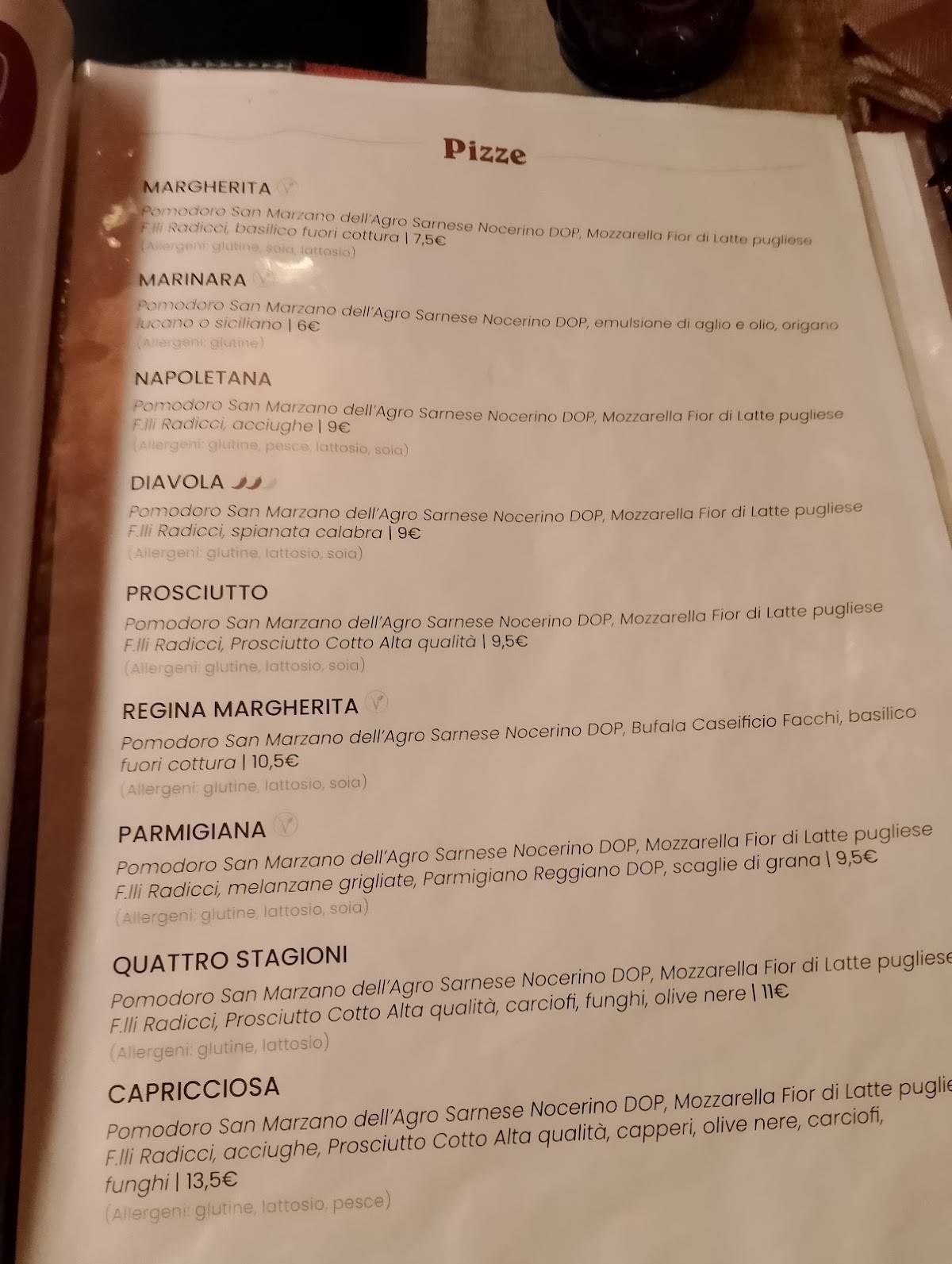 Menu di Crusco 