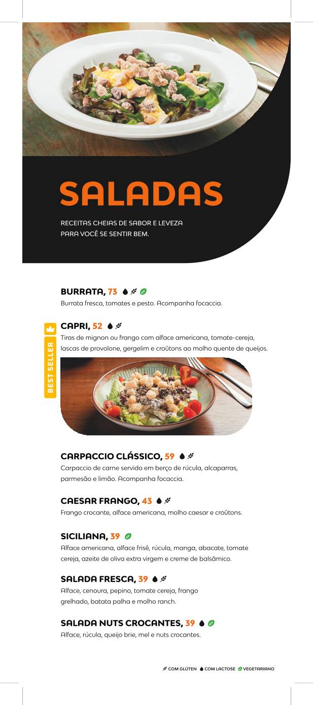Babilônia Gastronomia cardápio